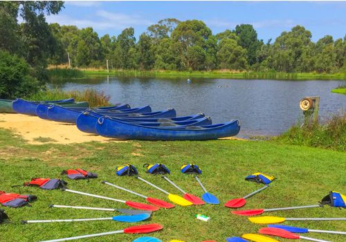 Basic canoeing skills are taught in a practical manner, leading into games, teamwork and a whole lot of fun for everyone!